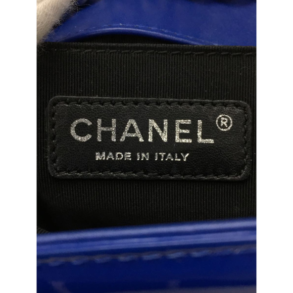 Chanel Calfskin Enamel Chain Shoulder Bag - Picture 3 of 6